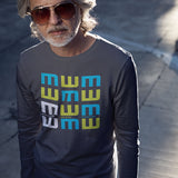 Modernism Week 20th Anniversary Long-sleeve Unisex T-shirt - Asphalt