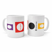 Modernism Week Mod Shapes Mug - White