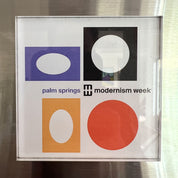Modernism Week Acrylic Magnet - Mod Shapes