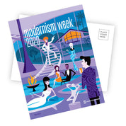Shag Modernism Week Postcard Set