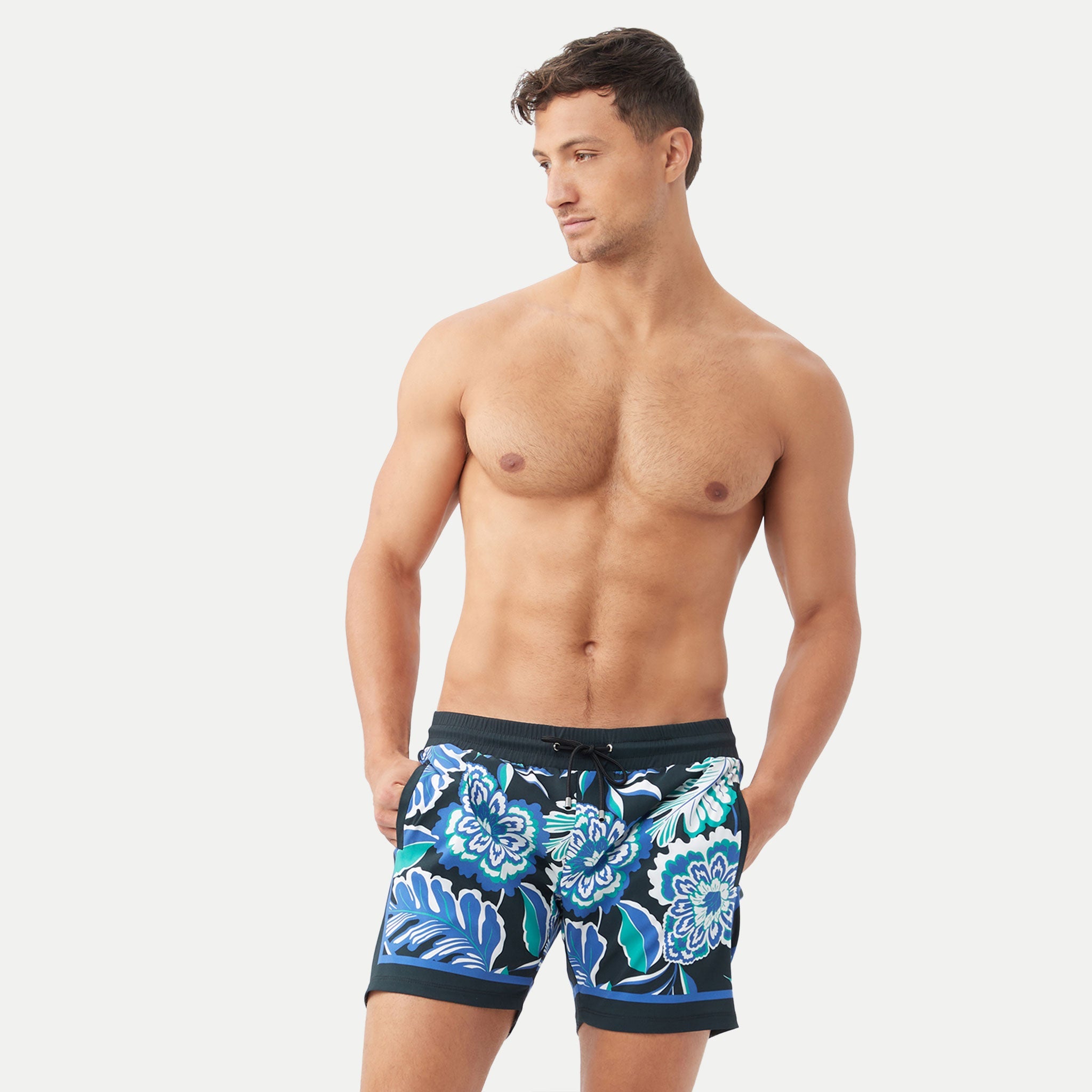 Mr. Turk Bruce's Beach Swim Trunk - Lokelani Lei - Destination PSP