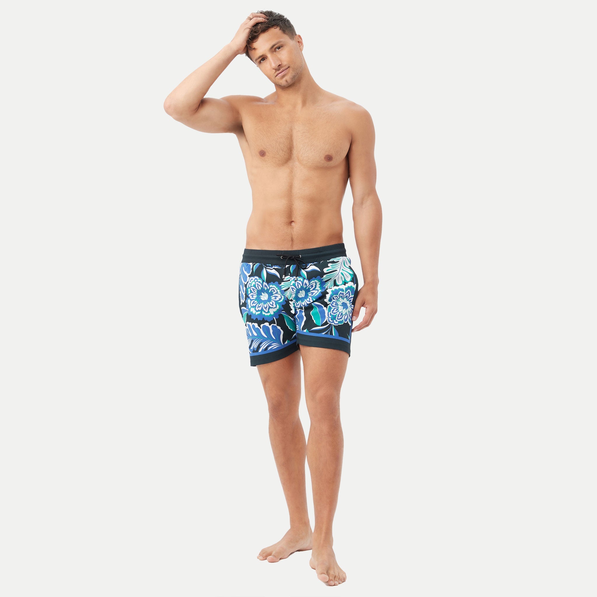 Mr. Turk Bruce's Beach Swim Trunk - Lokelani Lei - Destination PSP