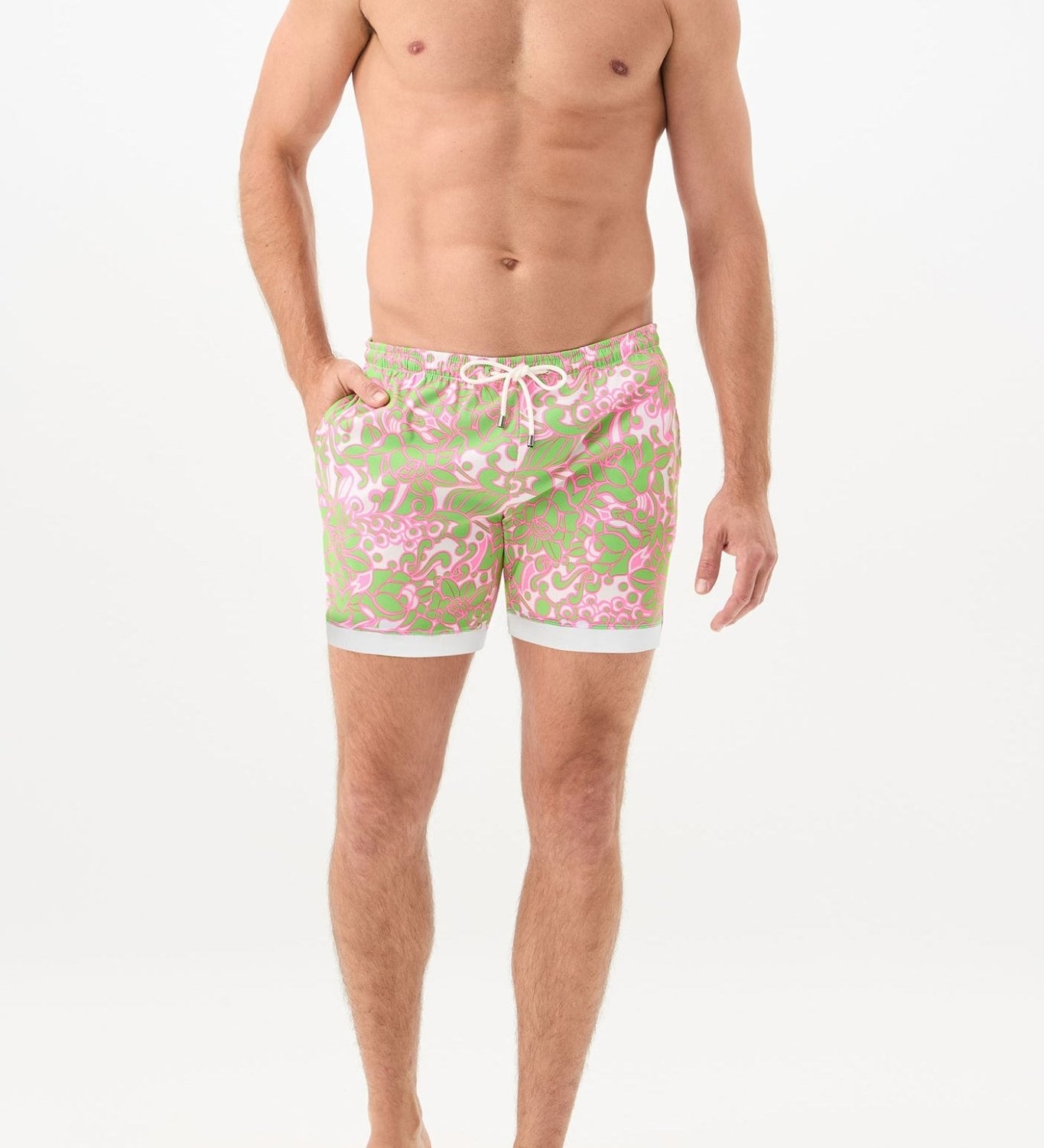 Mr. Turk Hermosa Board Short - Petra Floral Print - Destination PSP