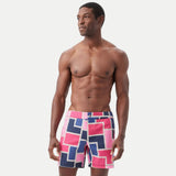Mr. Turk Honolulu Board Short - Block Party Print