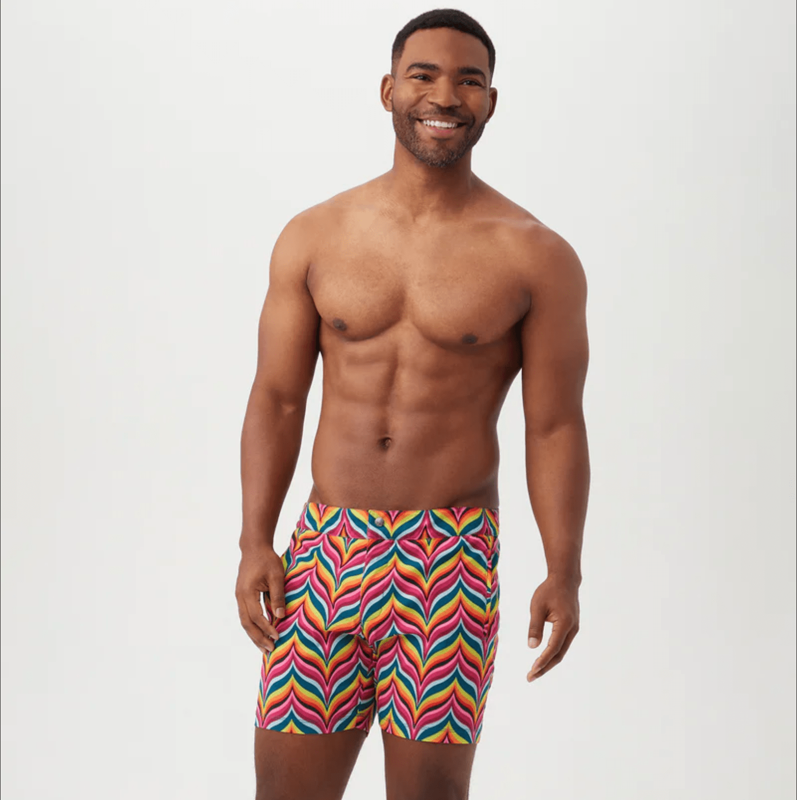 Mr. Turk Honolulu Board Short - Chelsea Chevron Print - Destination PSP