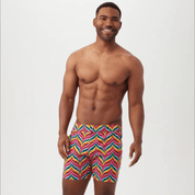 Mr. Turk Honolulu Board Short - Chelsea Chevron Print - Destination PSP