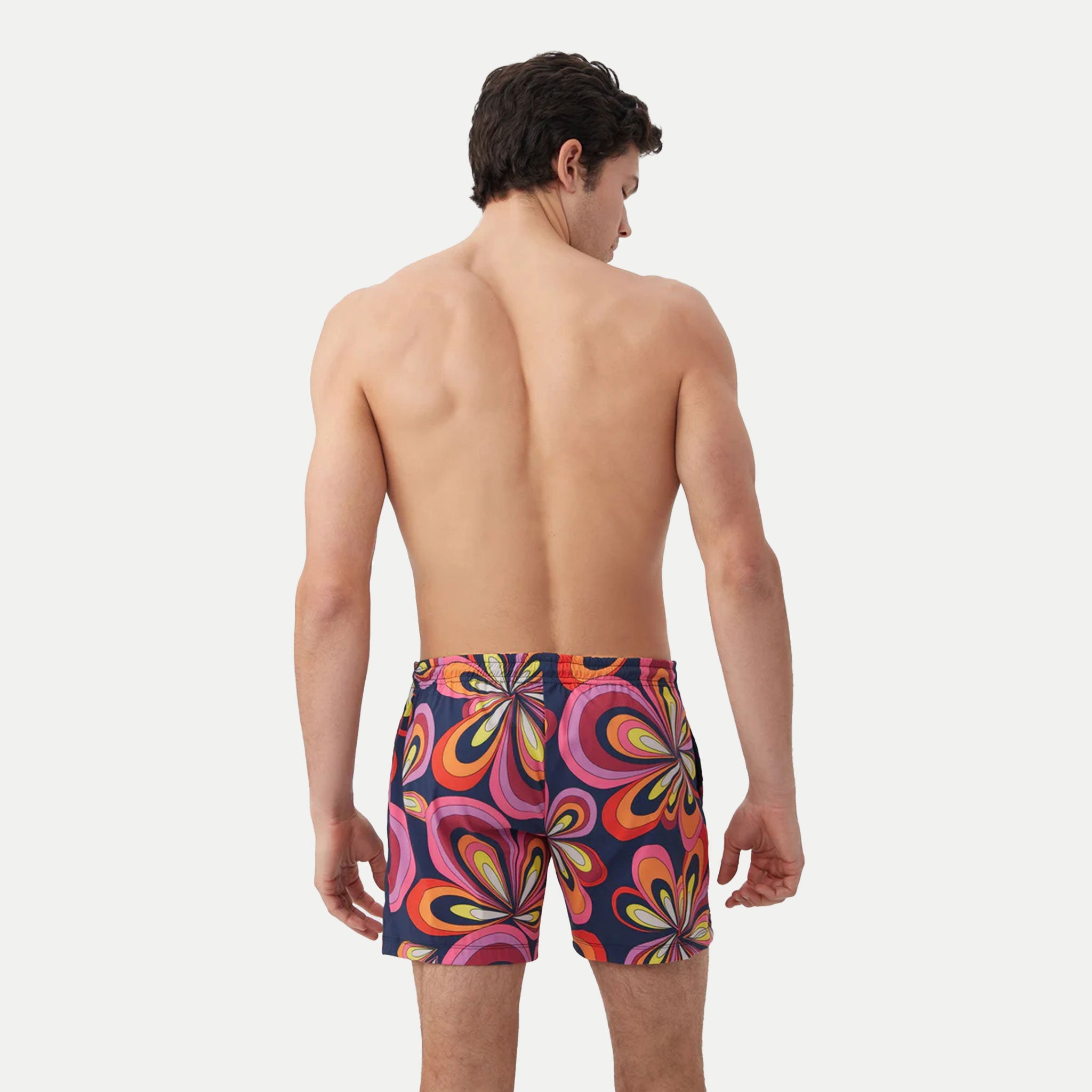 Mr. Turk Imperial Beach Swim Trunk - Boca Blooms Print - Destination PSP