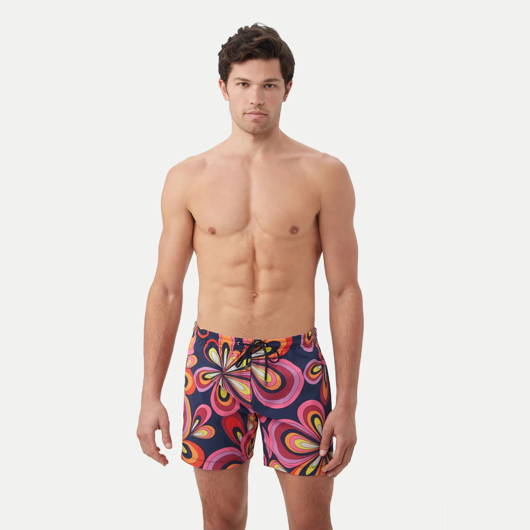 Mr. Turk Imperial Beach Swim Trunk - Boca Blooms Print - Destination PSP