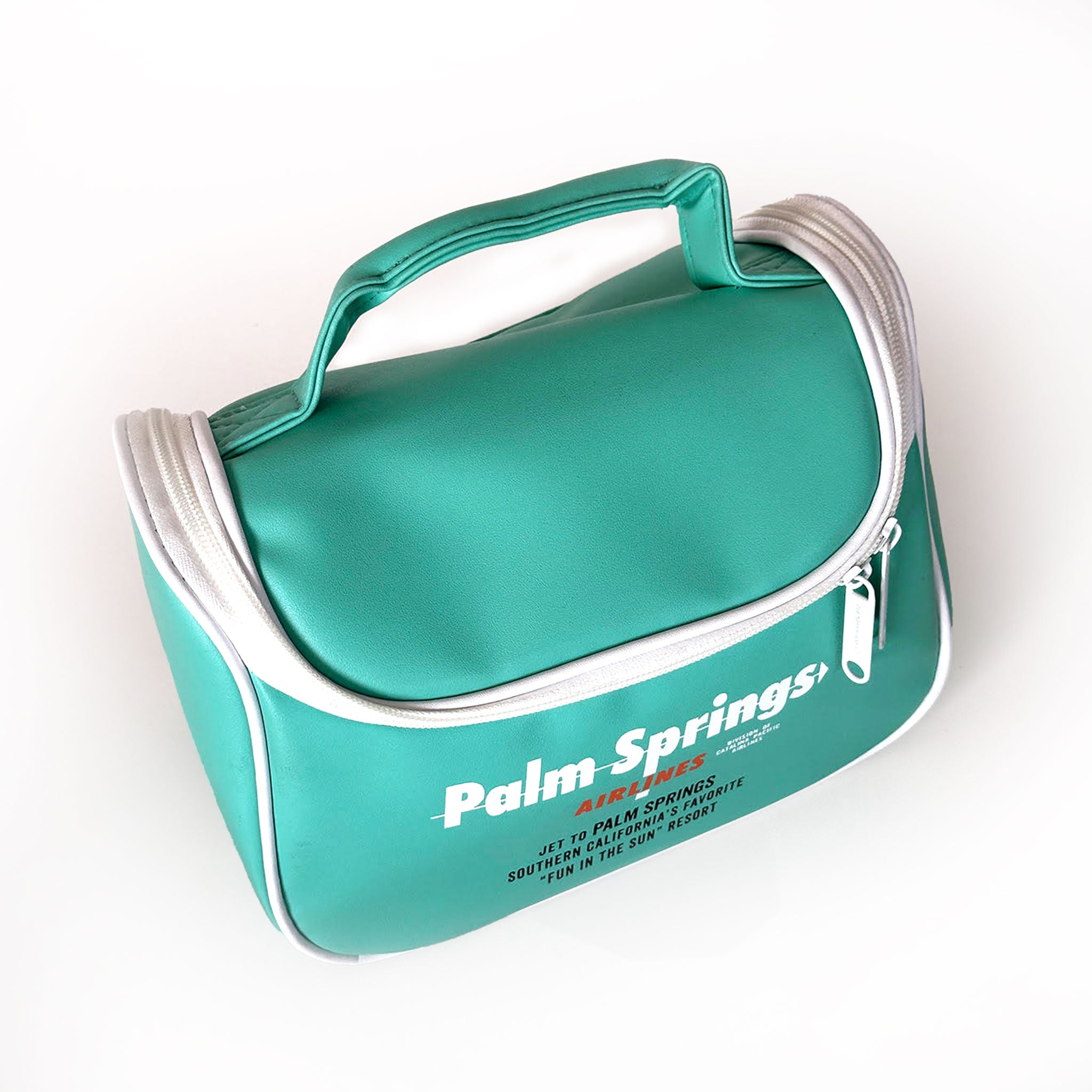 Palm Springs Airlines Accessory Bag - Aqua - Destination PSP