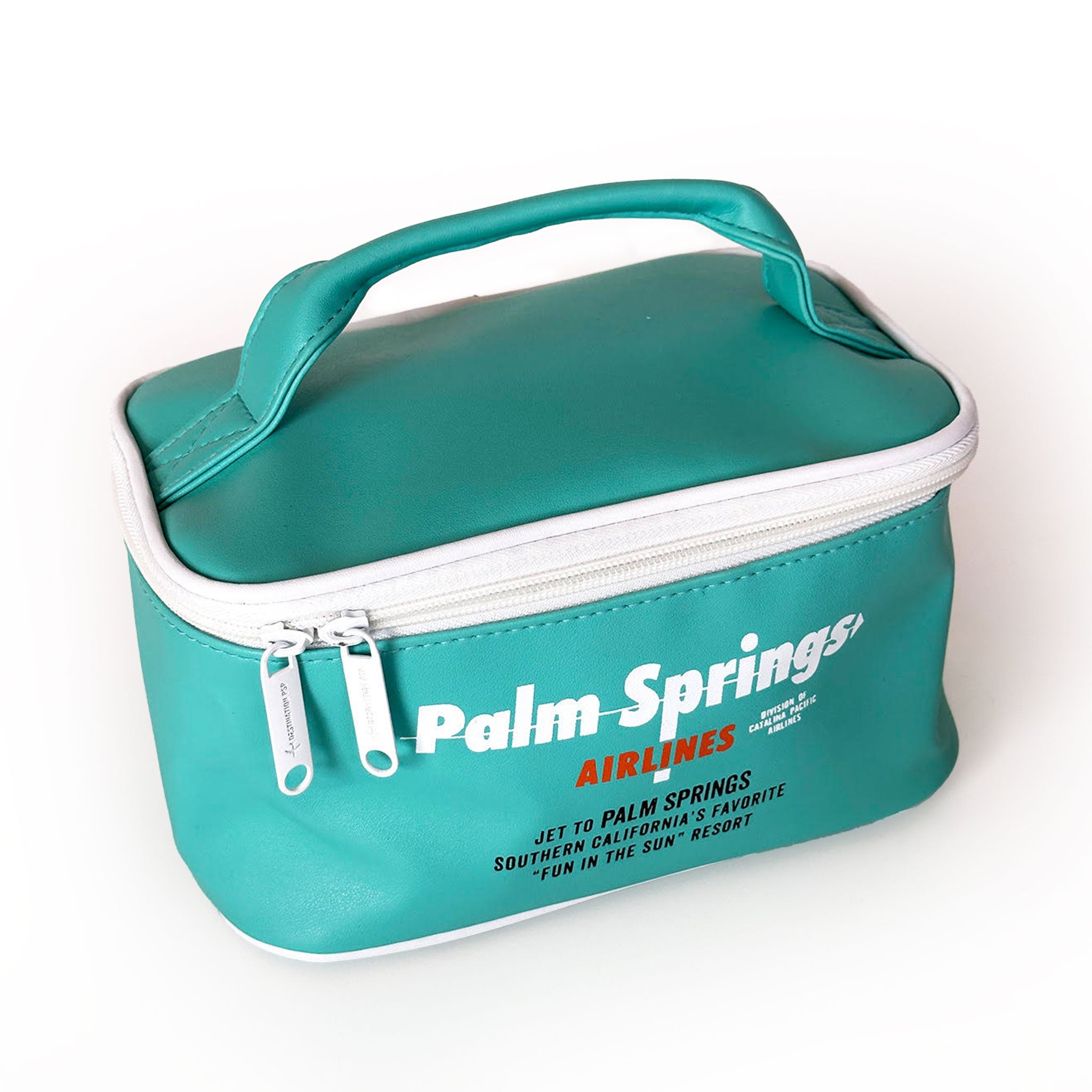 ポーチ/yukari_sugi... Palm Springs Airlines Box Bag - Aqua – Destination PSP