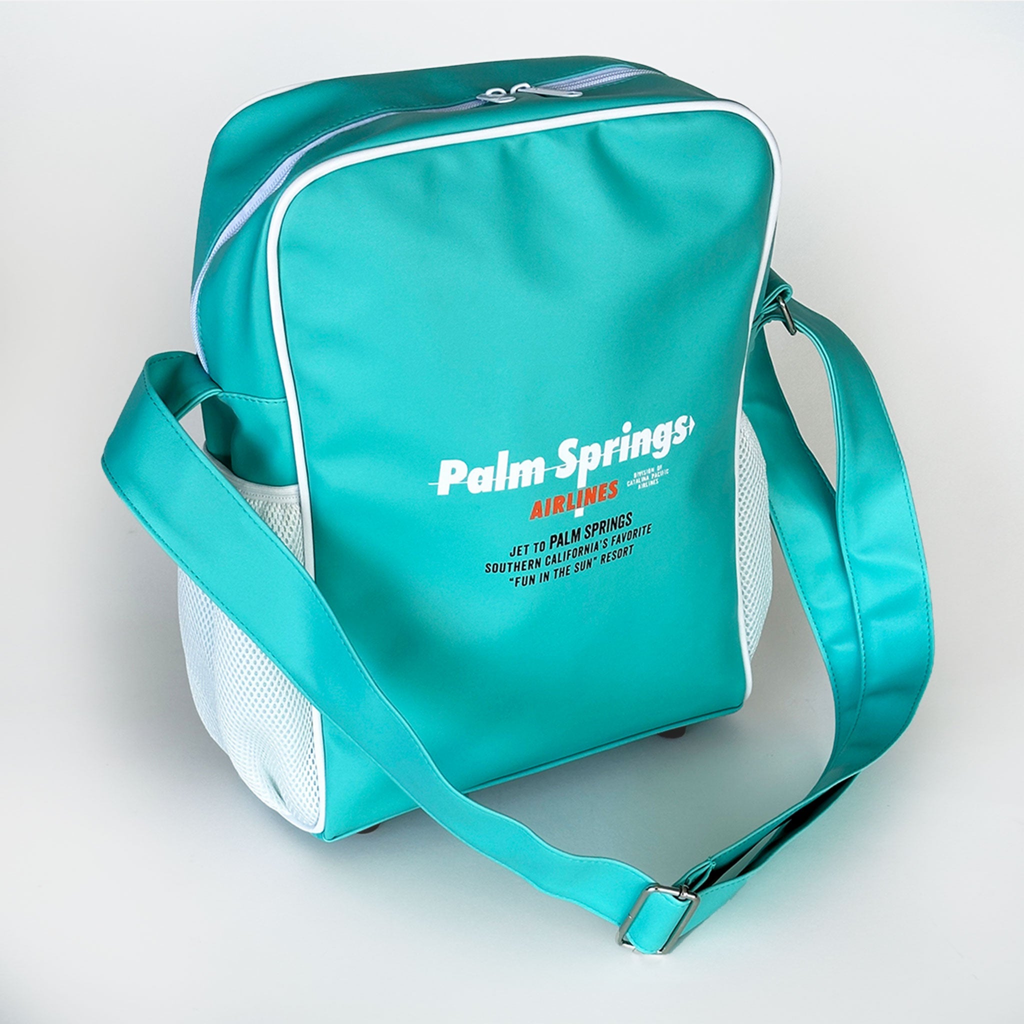 WZMPA Palm Springs Kosmetiktasche – Reise Make-up Bag Mit 3D-Druck, Wasserdicht, 23x17 Cm