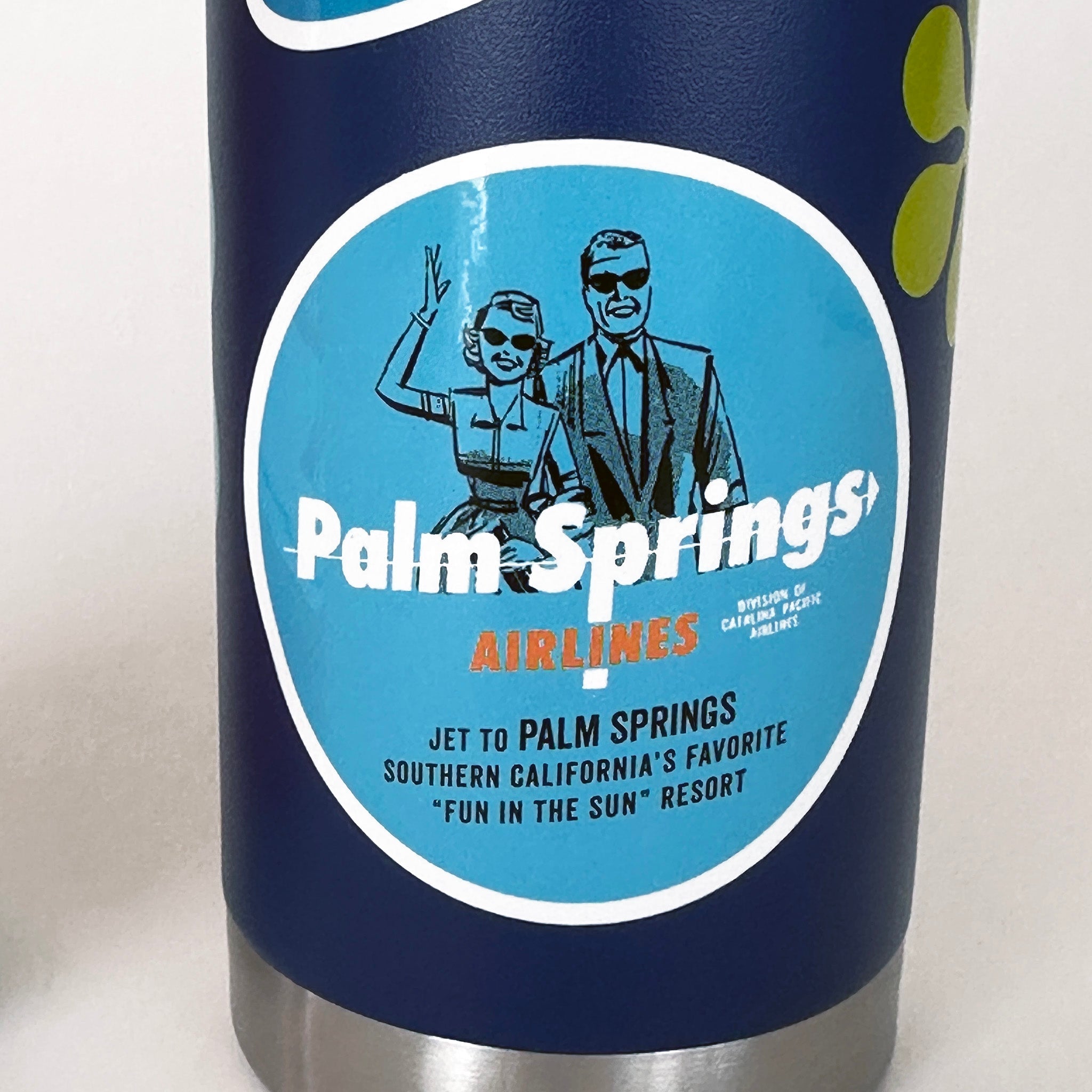 Palm Springs Airlines Sticker - Destination PSP