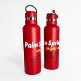 Palm Springs Airlines Thermal Water Bottle - Red
