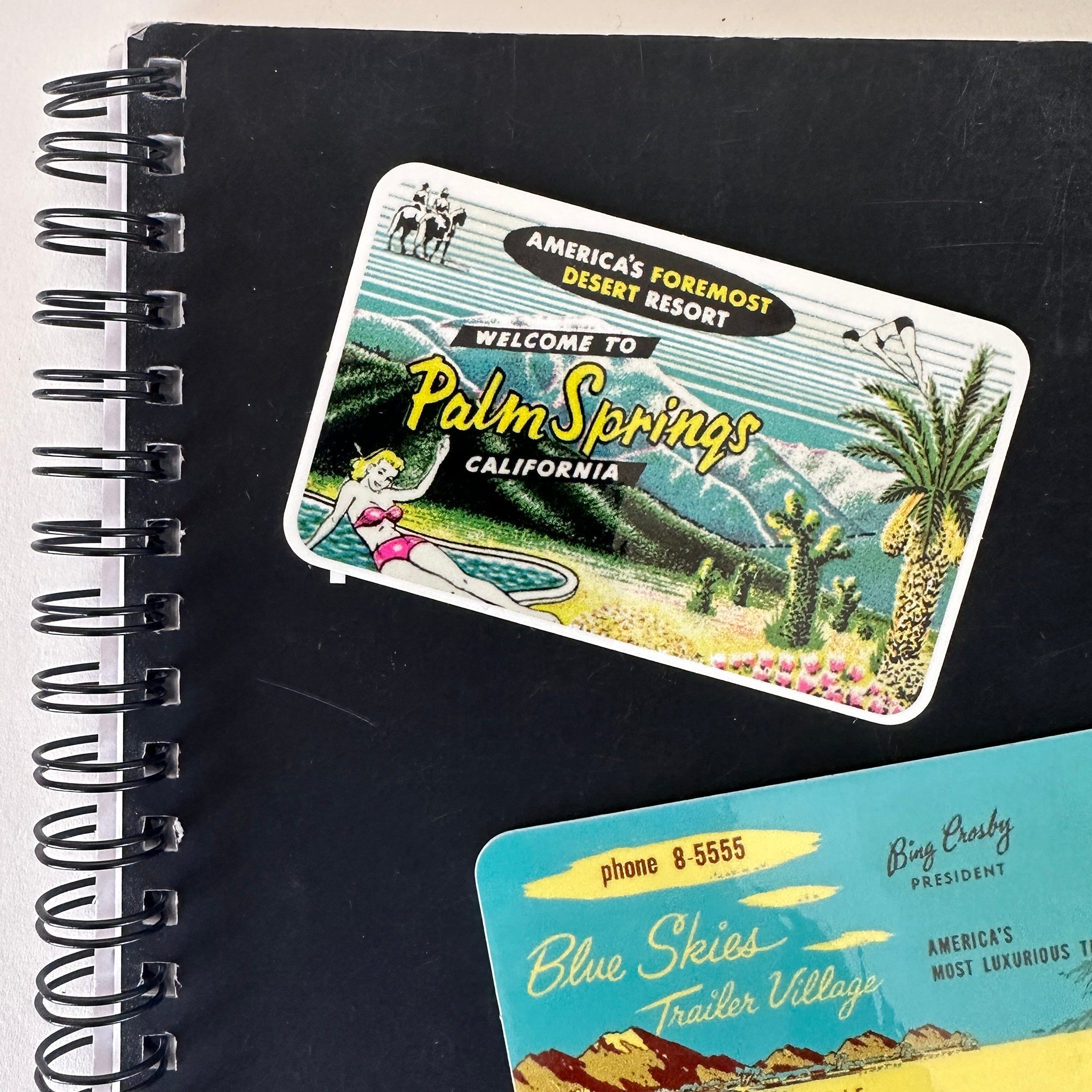 Palm Springs: Americas Foremost Desert Resort Sticker - Destination PSP