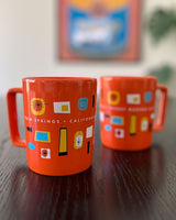 Palm Springs Atomic 14 oz mug - Orange