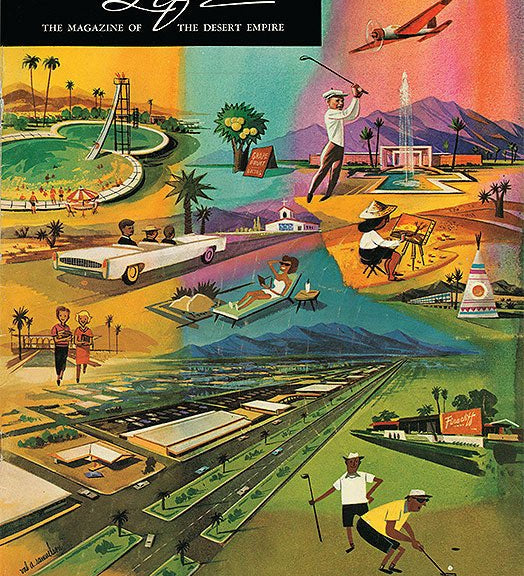 Palm Springs Life Cover - 1962 July - Destination PSP