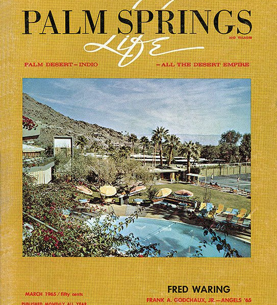 Palm Springs Life Cover Print - 1965 March - Destination PSP