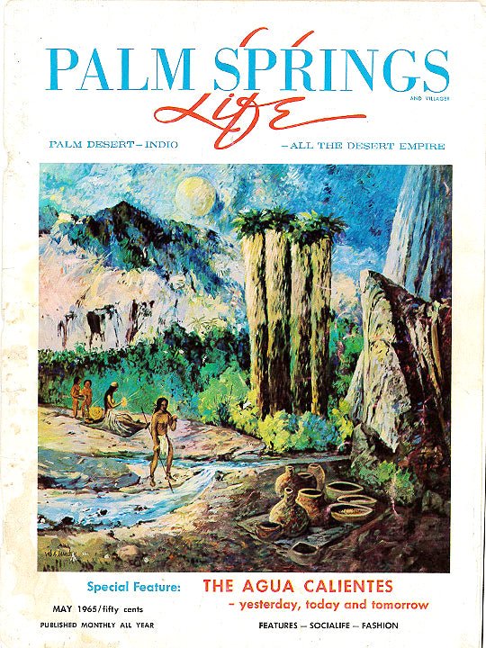 Palm Springs Life Cover Print - 1965 May - Destination PSP