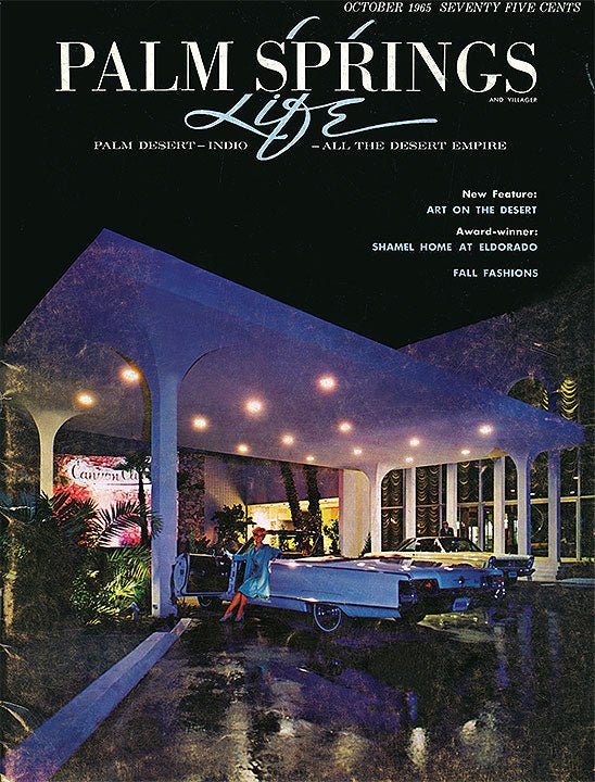 Palm Springs Life Cover Print - 1965 October - Destination PSP