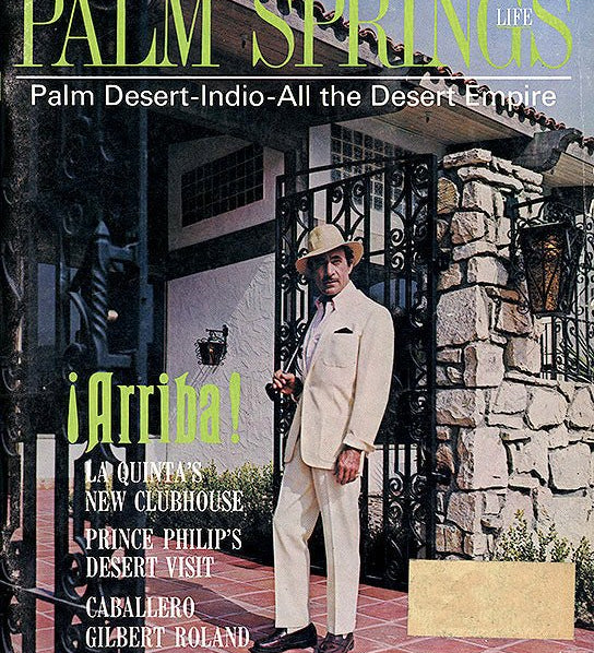 Palm Springs Life Cover Print - 1966 April - Destination PSP