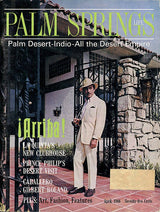 Palm Springs Life Cover Print - 1966 April