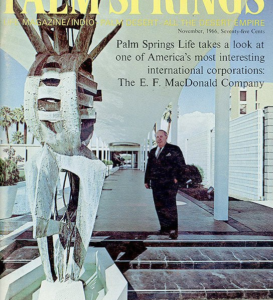 Palm Springs Life Cover Print - 1966 November - Destination PSP