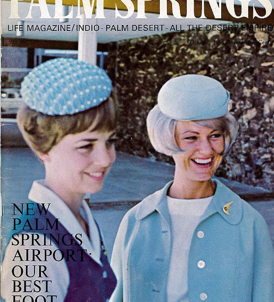 Palm Springs Life Cover Print - 1966 October - Destination PSP