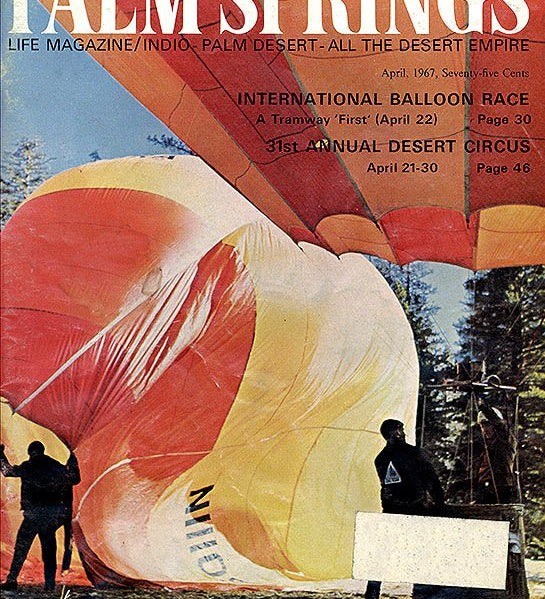 Palm Springs Life Cover Print - 1967 April - Destination PSP