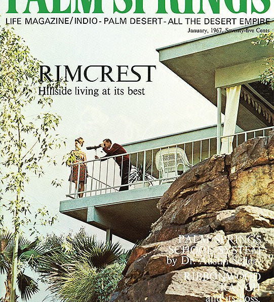 Palm Springs Life Cover Print - 1967 January - Destination PSP