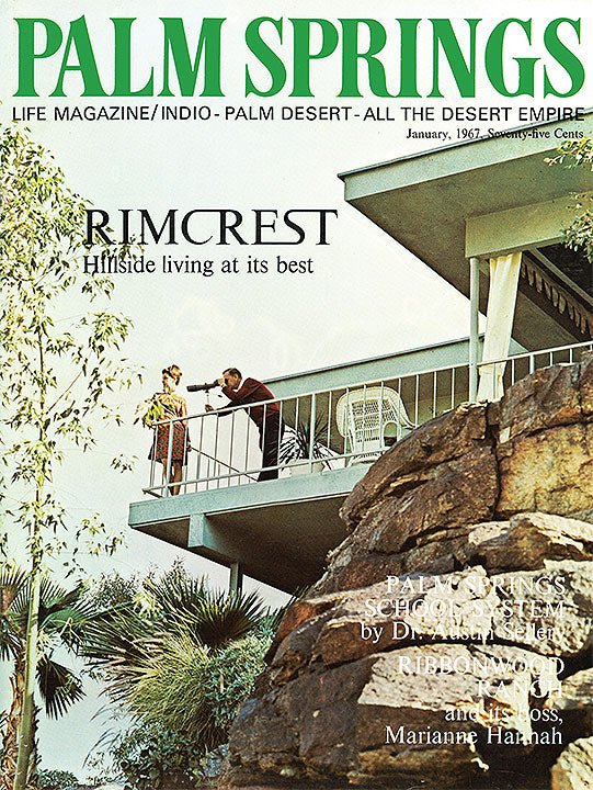 Palm Springs Life Cover Print - 1967 January - Destination PSP