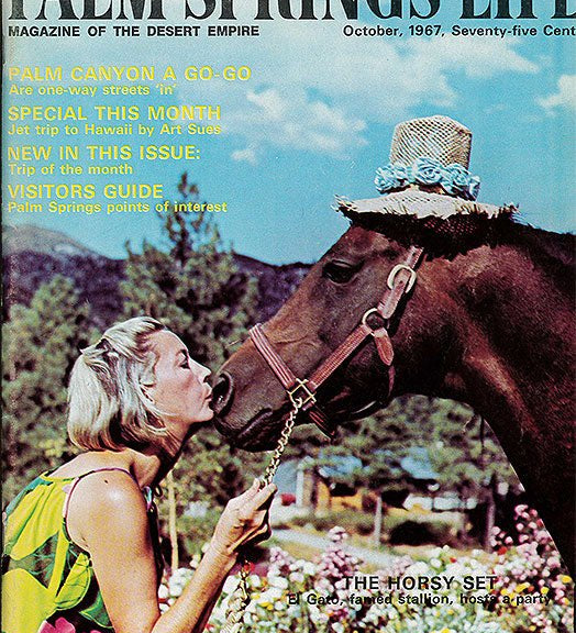 Palm Springs Life Cover Print - 1967 October - Destination PSP