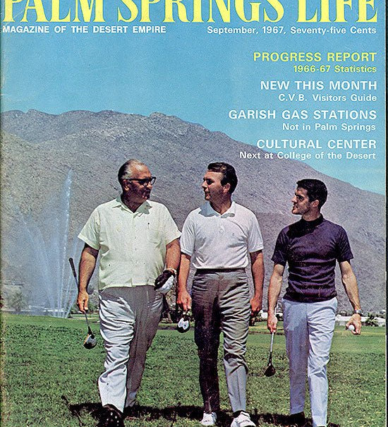 Palm Springs Life Cover Print - 1967 September - Destination PSP