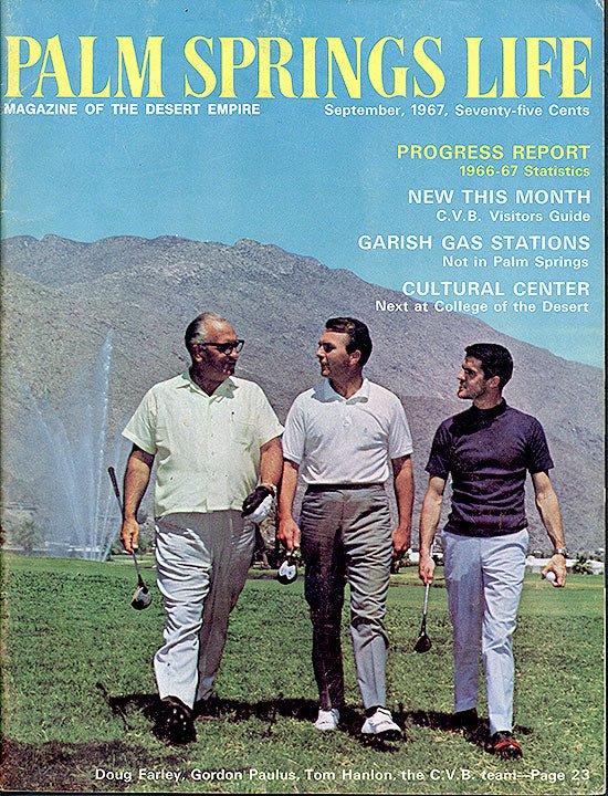 Palm Springs Life Cover Print - 1967 September - Destination PSP