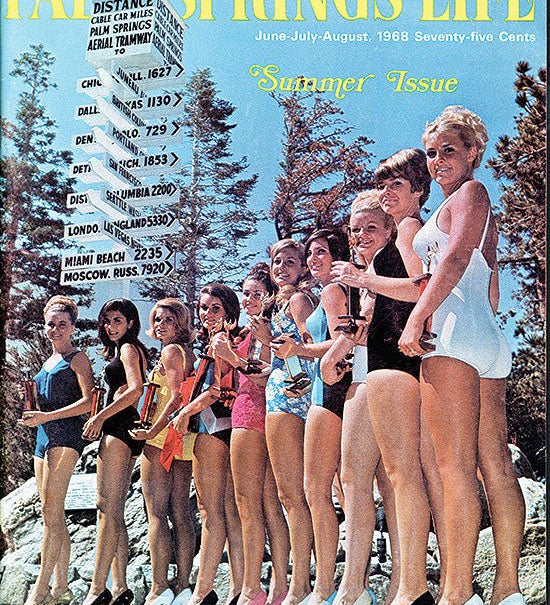 Palm Springs Life Cover Print - 1968 Summer Issue - Destination PSP