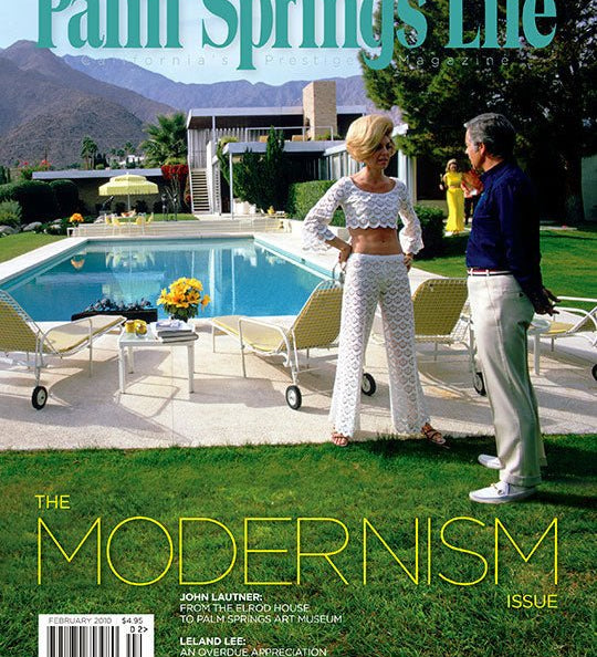 Palm Springs Life Cover Print - 2010 February - Kaufmann House - Destination PSP