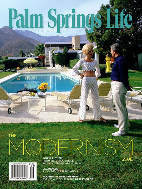 Palm Springs Life Cover Print - 2010 February - Kaufmann House - Destination PSP