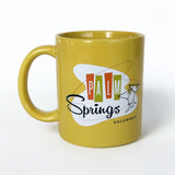 Palm Springs Martini Design Mug - Yellow