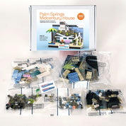 Palm Springs Midcentury Butterfly House Interlocking Brick Set - Destination PSP