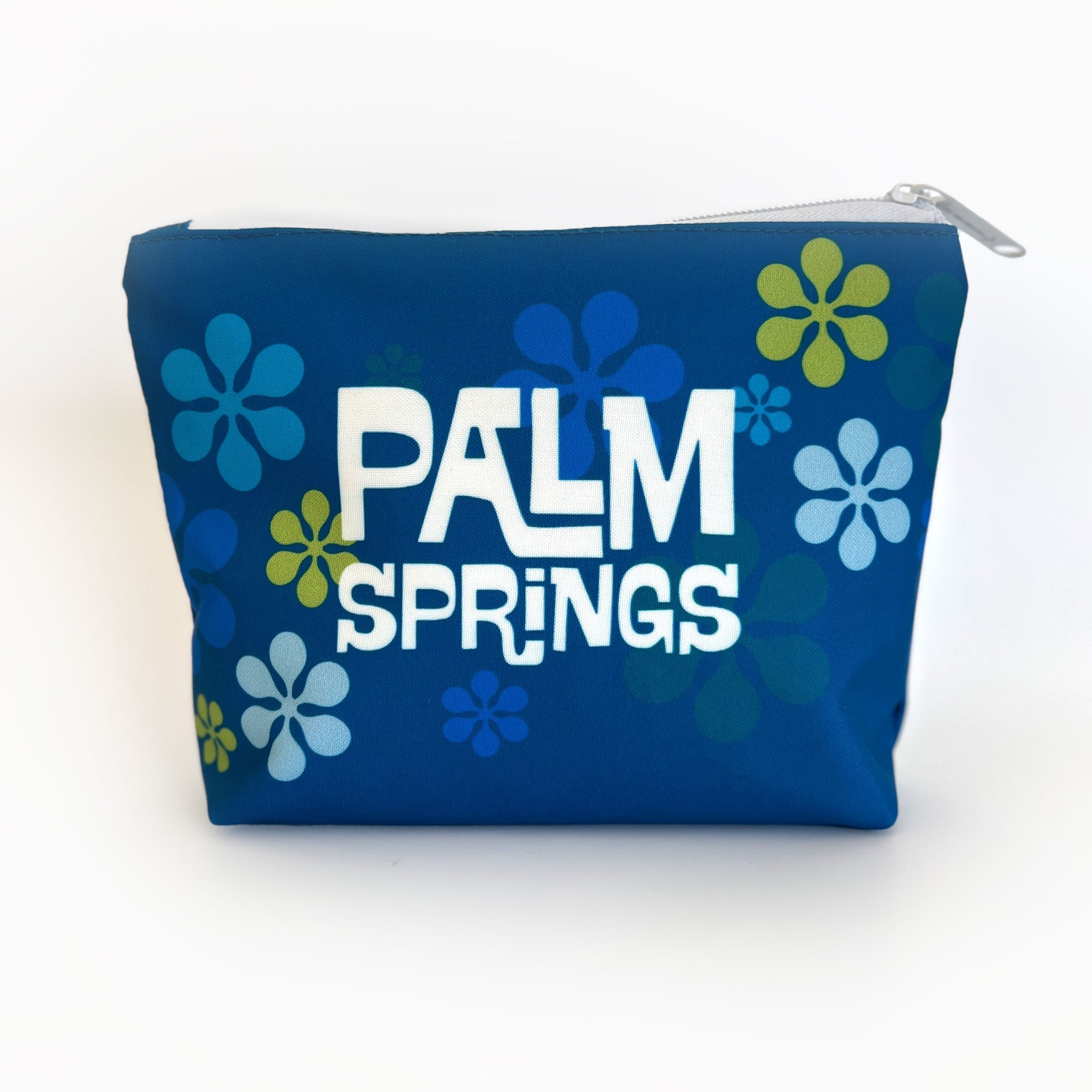Palm Springs Modfest Pouch - Blue - Destination PSP