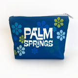 Palm Springs Modfest Pouch - Blue