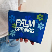 Palm Springs Modfest Pouch - Blue - Destination PSP