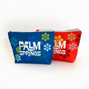 Palm Springs Modfest Pouch - Blue - Destination PSP