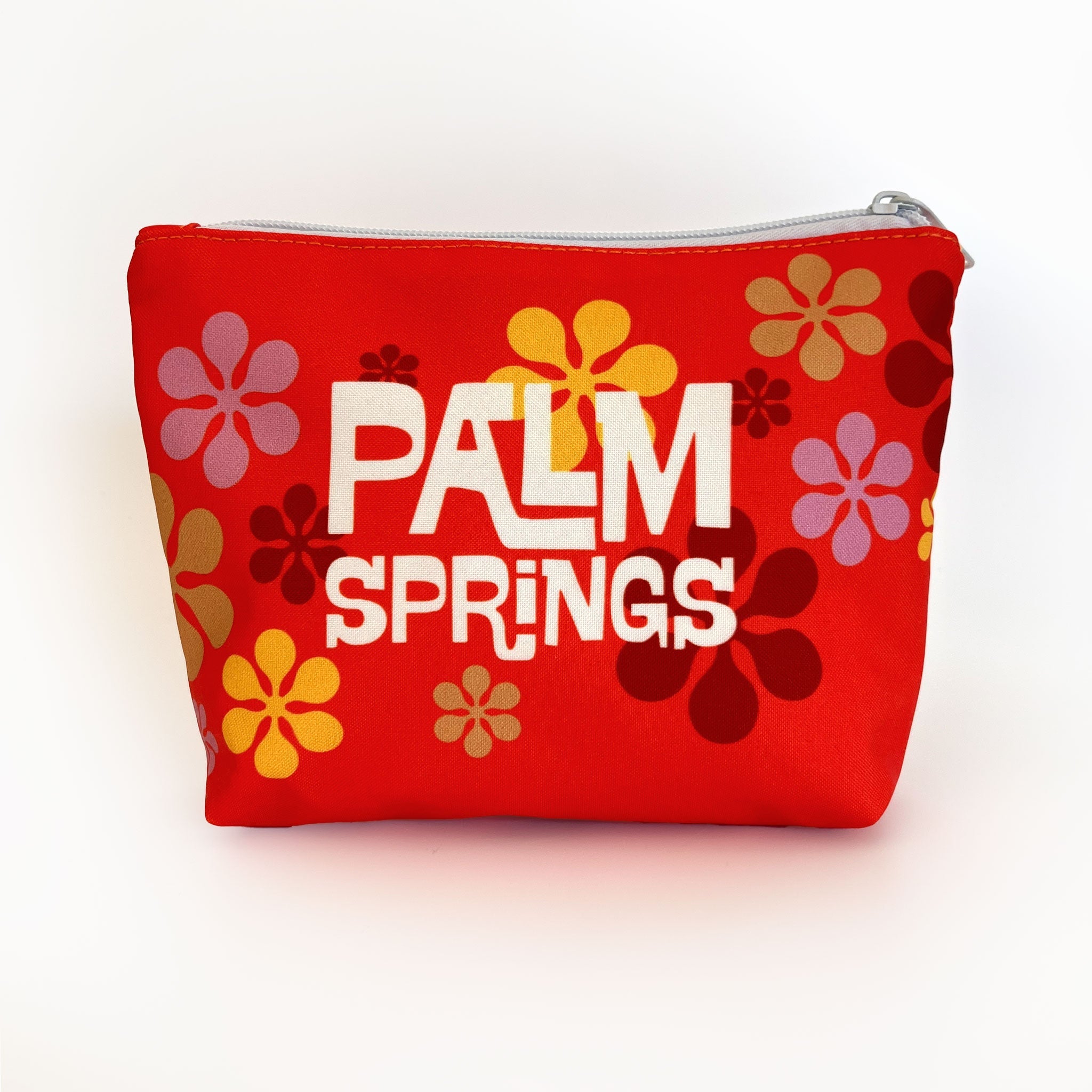 Palm Springs Modfest Pouch - Orange – Destination PSP