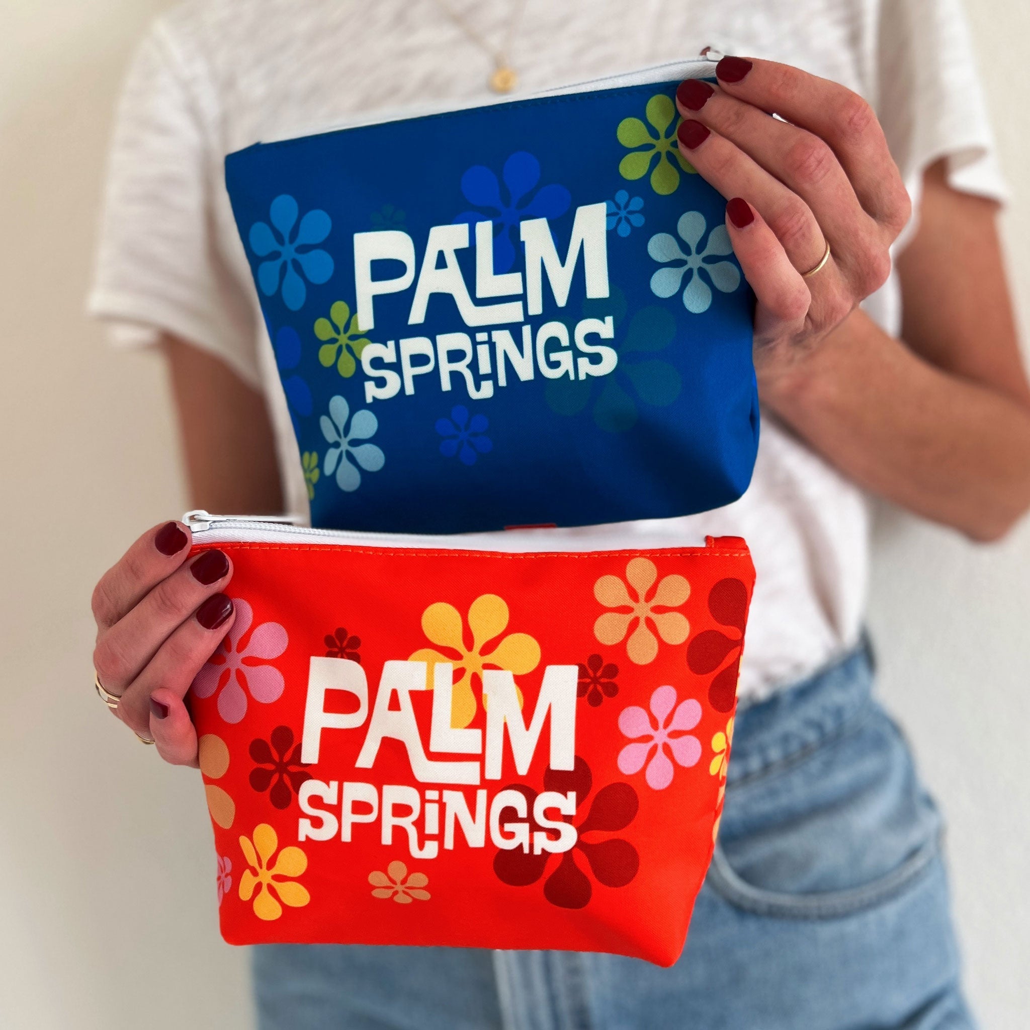 Palm Springs Modfest Pouch - Orange - Destination PSP