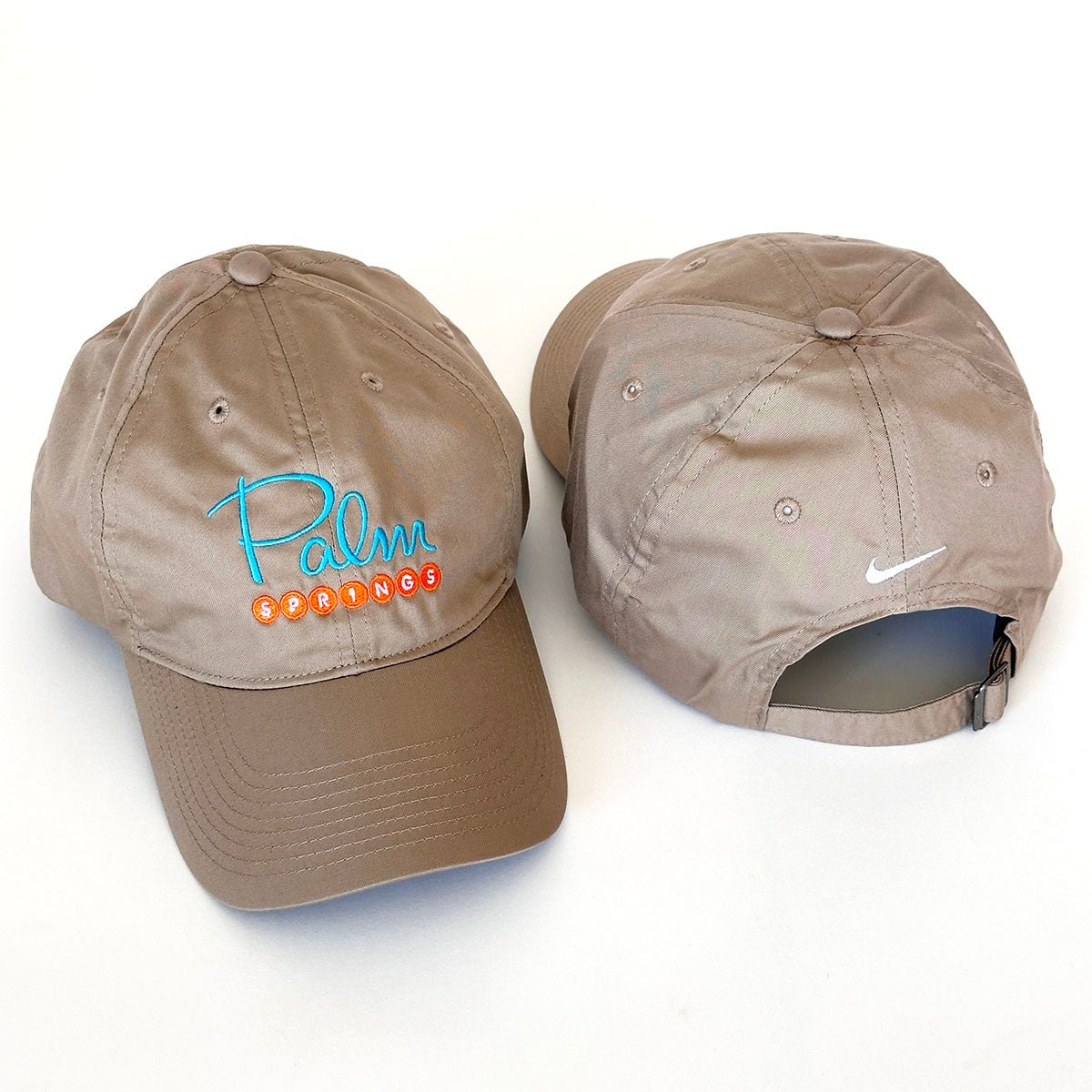 Palm Springs Nike Baseball Golf Cap - Beige - Destination PSP