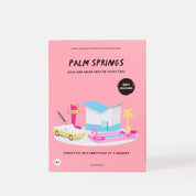 Palm Springs 3D Paper Toys - Paper Model to Build and Color