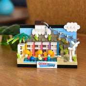 Palm Springs Resort Hotel Interlocking Brick Set - Destination PSP