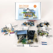 Palm Springs Resort Hotel Interlocking Brick Set - Destination PSP