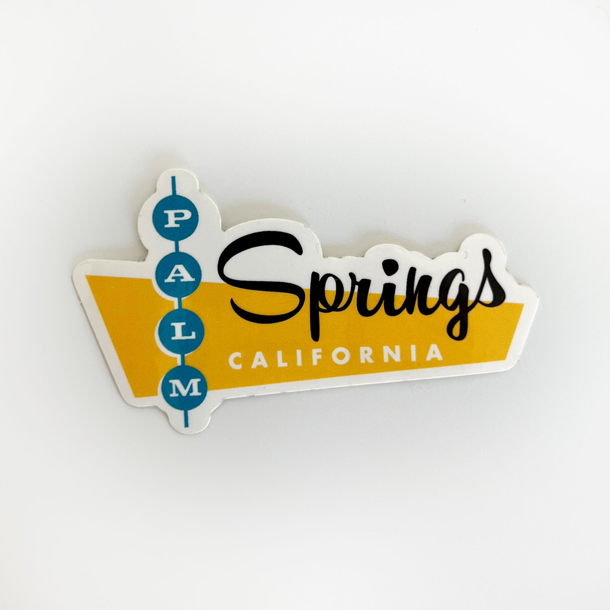 Palm Springs Retro Diner Sticker - Destination PSP