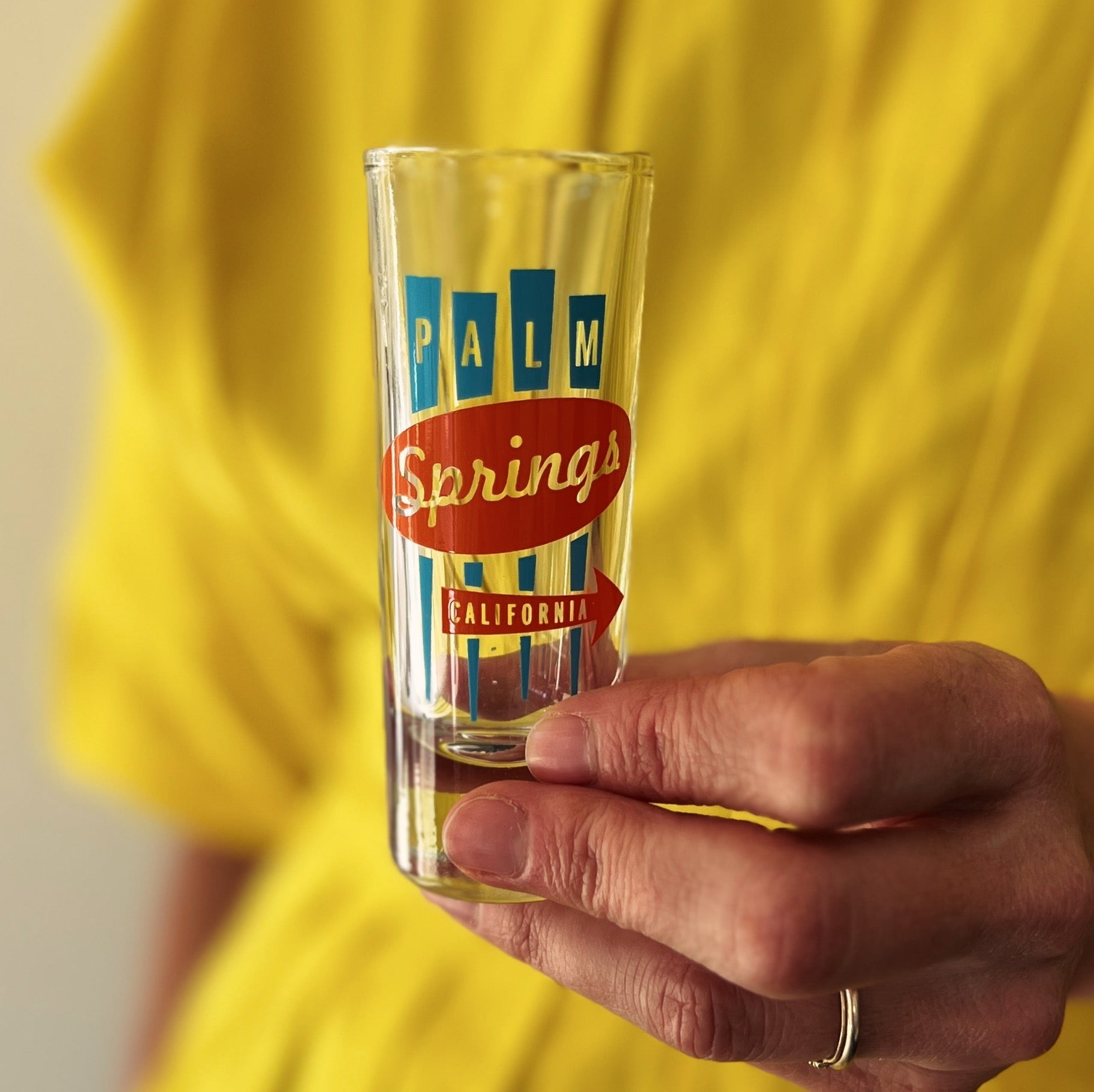 Palm Springs Shot Glass - Sign Design - Destination PSP